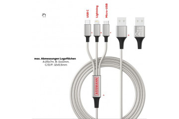 3 in1 Ladekabel NEU